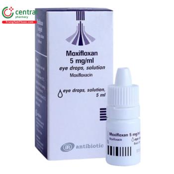 Moxifloxan 5mg/ml eye drops, solution