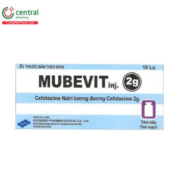 Mubevit Inj 2g