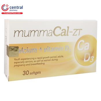MummaCal-ZT Calcium + Vitamin D3