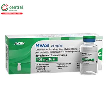 Thuốc Mvasi 400mg điều trị ung thư đại trực tràng, ung thư vú di căn