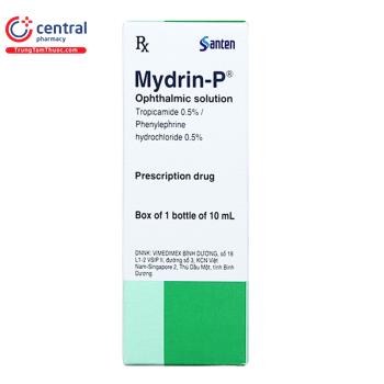 Thuốc Mydrin-P: Công dụng, liều dùng, chống chỉ định