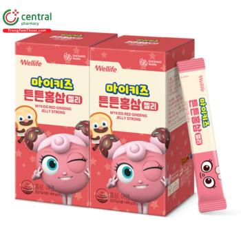 Mykids Red Ginseng Jelly Strong