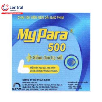 MyPara 500 (Lọ 100 viên)