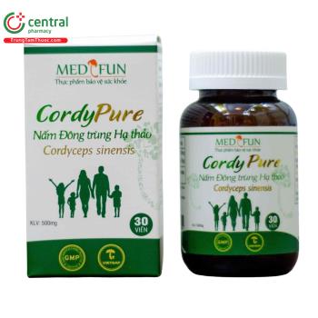 Nấm Đông Trùng Hạ Thảo CordyPure Medifun