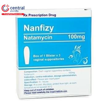 [CHÍNH HÃNG] Thuốc Nanfizy 100mg - Thuốc đặt cứu cánh cho chị em