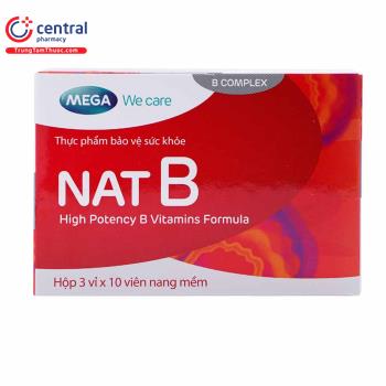 [CHÍNH HÃNG] Thuốc Nat B - Thuốc bổ sung vitamin nhóm B hàm lượng cao