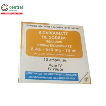 Natri Bicarbonate Renaudin 8,4%