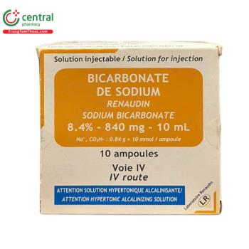 Natri Bicarbonate Renaudin 8,4%