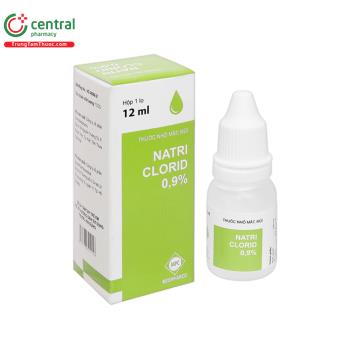 Thuốc nhỏ mắt, mũi Natri Clorid 0,9% Medipharco - Giảm sổ mũi, kích ứng mắt