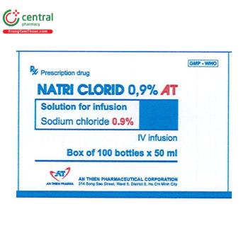 Natri clorid 0,9% A.T