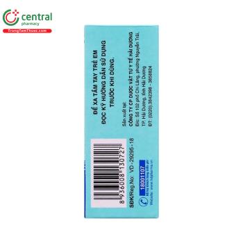 Thuốc nhỏ mắt, mũi Natri Clorid 0.9% HDpharma 10ml làm sạch mắt, mũi