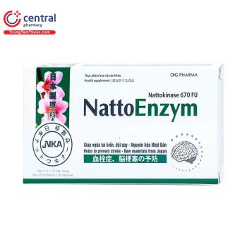 NattoEnzym 670 FU (3 vỉ x 10 viên)