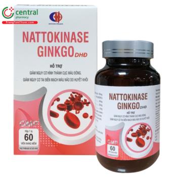 Nattokinase Ginkgo DHĐ