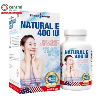 Natural E 400IU Principle Nutrition
