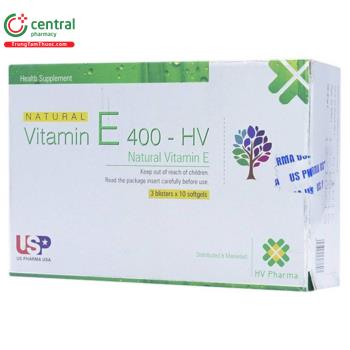 Natural Vitamin E 400 - HV 