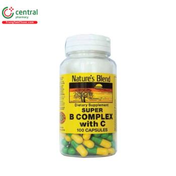 Nature's Blend Super B Complex With C