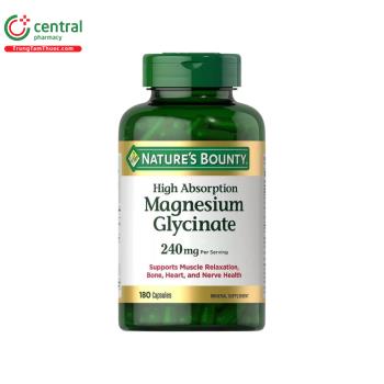 Nature's Bounty Magnesium Glycinate 240mg
