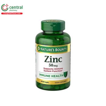 Nature's Bounty ZinC 50mg 