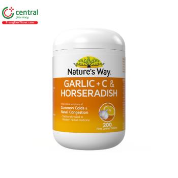 Nature’s Way Garlic + C Horseradish
