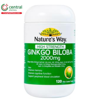 Nature’s Way Ginkgo Biloba 2000mg