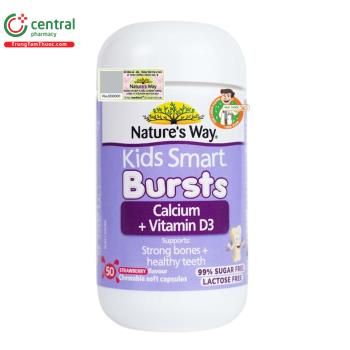 Nature's Way Kids Smart Bursts Calcium + Vitamin D3 