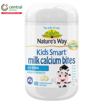 Nature's Way Kids Smart Milk Calcium Bites With DHA