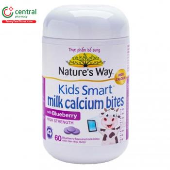 Nature's Way Kids Smart Milk Calcium Bites With Blueberry