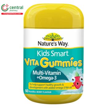 Nature’s Way Kids Smart Vita Gummies Multi-Vitamin + Omega-3