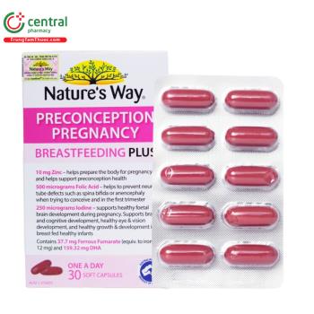 Nature's Way PreConception Pregnancy Breastfeeding Plus