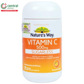 Nature’s Way Vitamin C 500mg Sugarless