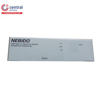 [CHÍNH HÃNG] Thuốc Nebido 1000mg/4ml - Tăng cường sinh lý nam