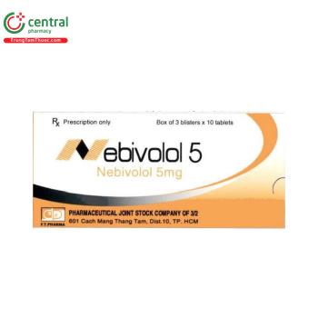 Nebivolol 5mg F.T Pharma