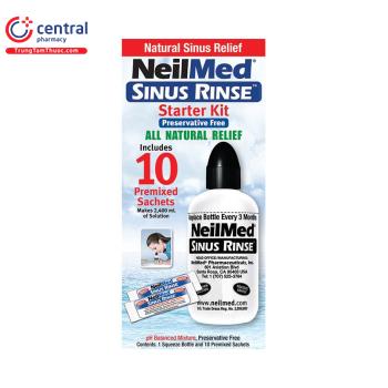 [CHÍNH HÃNG] Bộ dụng cụ vệ sinh mũi NeilMed Sinus Rinse Starter Kit (1 ...
