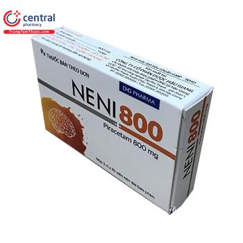 [CHÍNH HÃNG] Thuốc Neni 800 cải thiện triệu chứng hoa mắt, chóng mặt