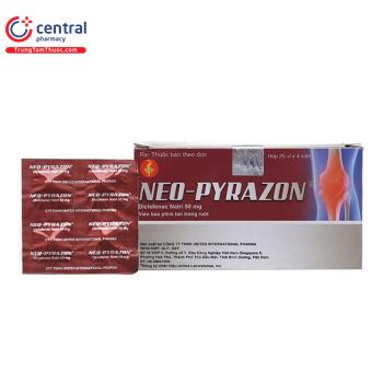Thuốc Neo-Pyrazon - Trị viêm xương khớp, thoái hóa khớp