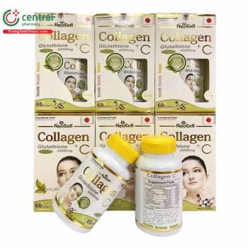 collagen c glutathione 42000mg Thuốc NeoCell Collagen + C Glutathione 42000mg của Nhật