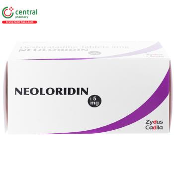 Thuốc Neoloridin 5mg - Điều trị viêm mũi dị ứng, nổi mề đay, ngứa