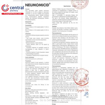 [CHÍNH HÃNG] Thuốc Neumomicid 1.5MUI - Thuốc điều trị nhiễm khuẩn