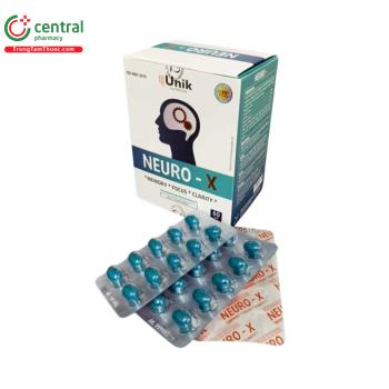 Thuốc Neuro-X hỗ trợ giảm triệu chứng thiểu năng tuần hoàn não