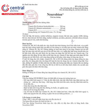 [CHÍNH HÃNG] Thuốc Neurobion - Bổ sung Vitamin nhóm B cho cơ thể