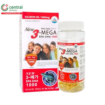 New 3-Mega EPA-DHA 1000