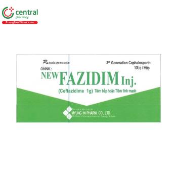 Newfazidim Inj 1g