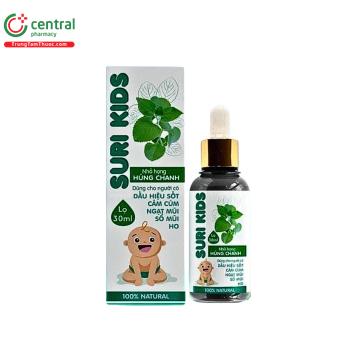 Nhỏ họng Húng Chanh Suri Kids