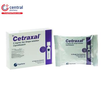 Nhỏ tai Cetraxal 2mg/ml