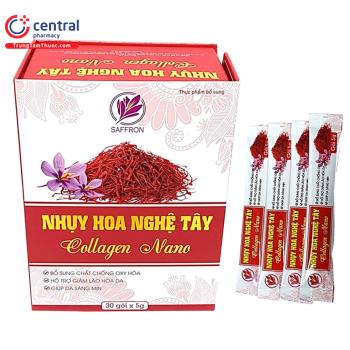 Nhụy Hoa Nghệ Tây Collagen Nano 