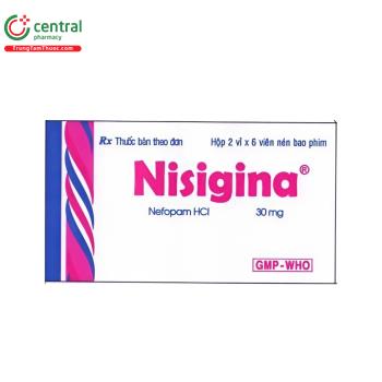 Nisigina 30mg (Viên nén bao phim)