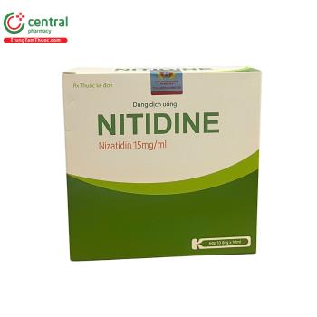 Nitidine 15mg/ml Phương Đông (Hộp 10 ống x 10ml)