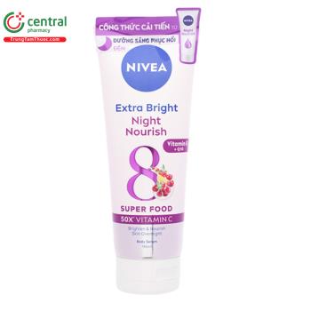 Nivea Extra Bright Night Nourish 180ml