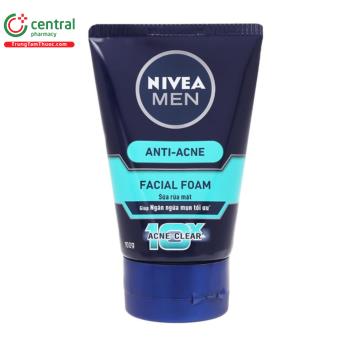 Nivea Men Anti-Acne Facial Foam tuýp 100g