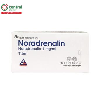 Noradrenalin 1mg/ml Vinphaco
